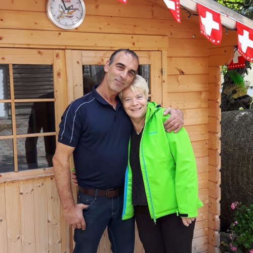 Markus Grünenfelder und Caroline Marconi